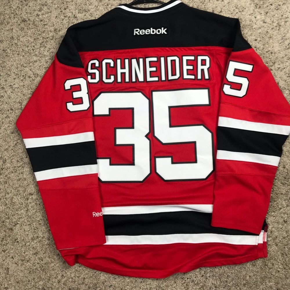 Vintage styled New Jersey Devils Hockey Jersey.
